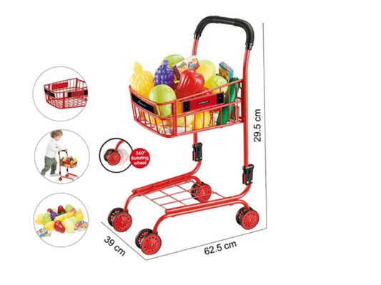Iron Shopping Cart for Kids
