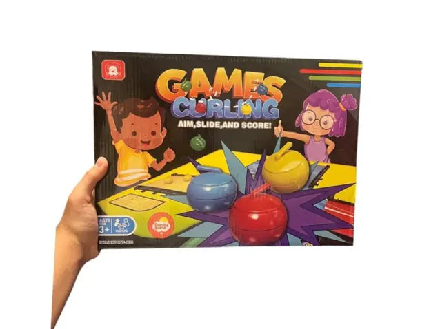 Mini Tabletop Curling Game