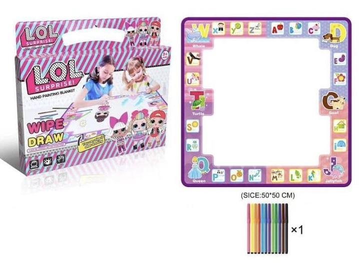 Erasable Coloring Mat