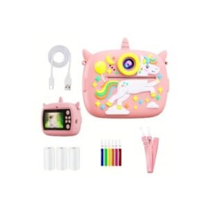 Instant Camera and Printer Unicorn Pink