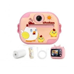 Funny Chicken Instant Print Camera, Pink