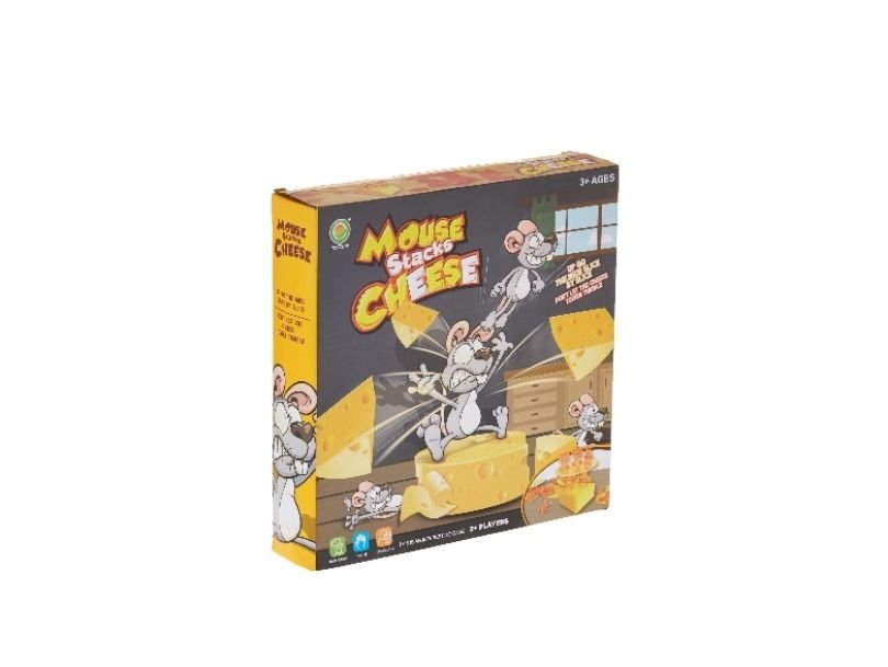 Mouse Stacks Cheese Board Game